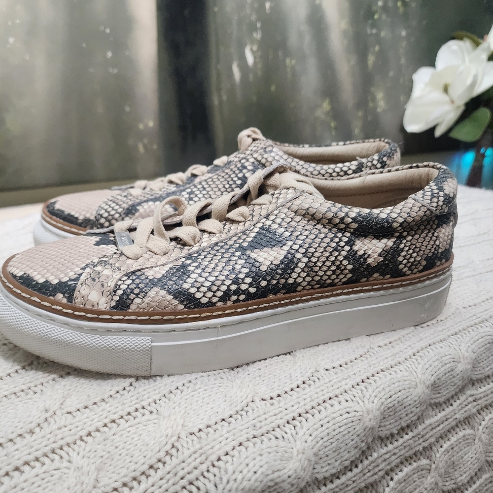 J/Slides Python Pattern Sneakers - Black, White, … - image 3